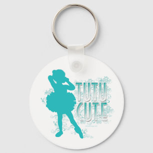 TuTu Cute (Aqua) Keychain