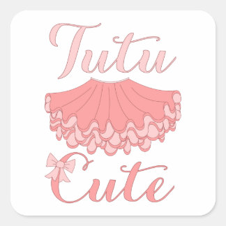 Tutu Cute Ballet Sticker