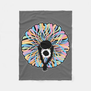 Tutu Elegant (Ballet Dancer) Fleece Blanket