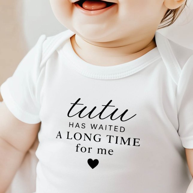 Tutu Has Waited Baby Bodysuit Gift (Creator Uploaded)
