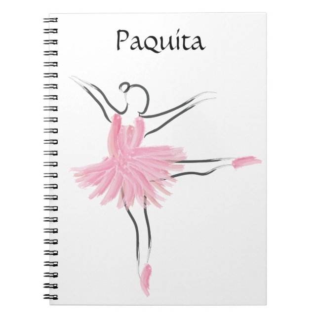 Tutu Love Ballerina Carnet Paquita (Devant)