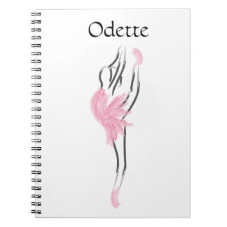 Tutu Love Ballerina Notebook Odette