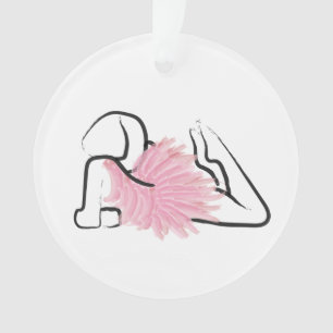 Tutu Love Viviana Acrylic Ornament