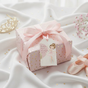 Tutu Pink Ballerina Ballet Dancer Girl Birthday Gift Tags