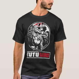 Tutusaurus Dinosaur Tutu Saurus  Grandma T-Shirt