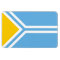 Tuva ethnic flag tuvinians siberia