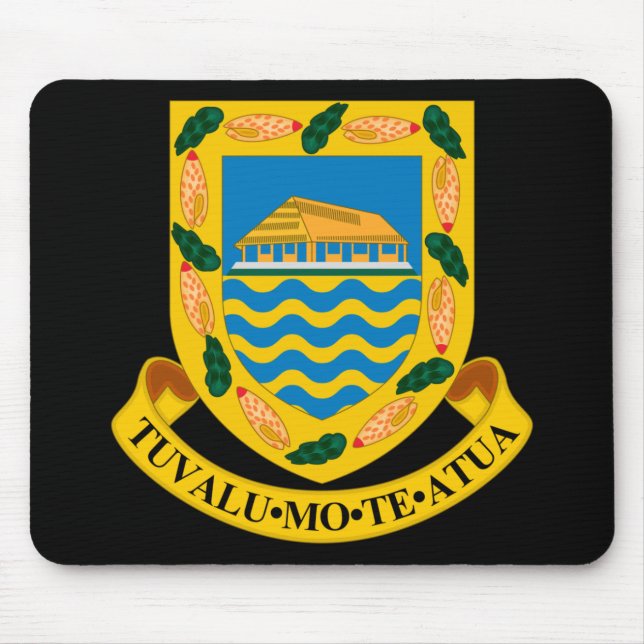 tuvalu emblem mouse pad (Front)