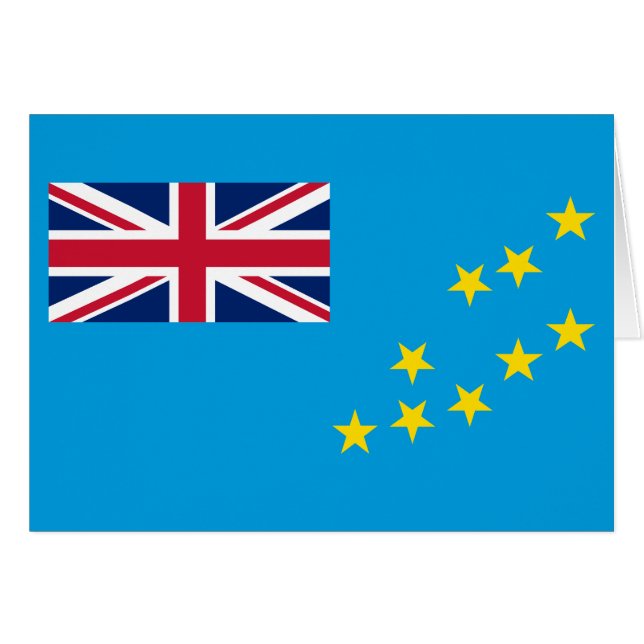 Tuvalu Flag (Front Horizontal)