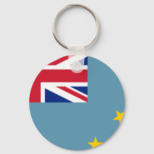 Tuvalu Flag Keychain