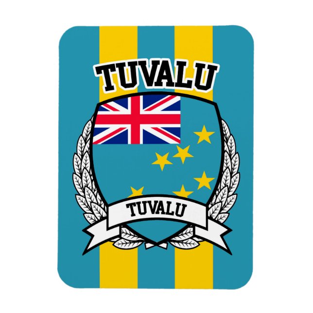 Tuvalu Magnet (Vertical)