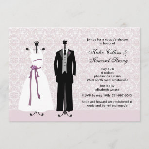 Tux and Gown Invitation