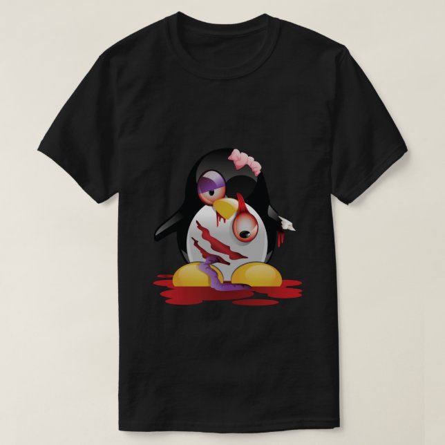 Tux zombie T-Shirt (Design Front)
