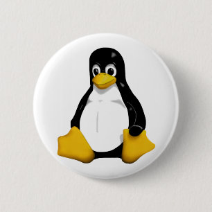 TuxButton 2 Inch Round Button