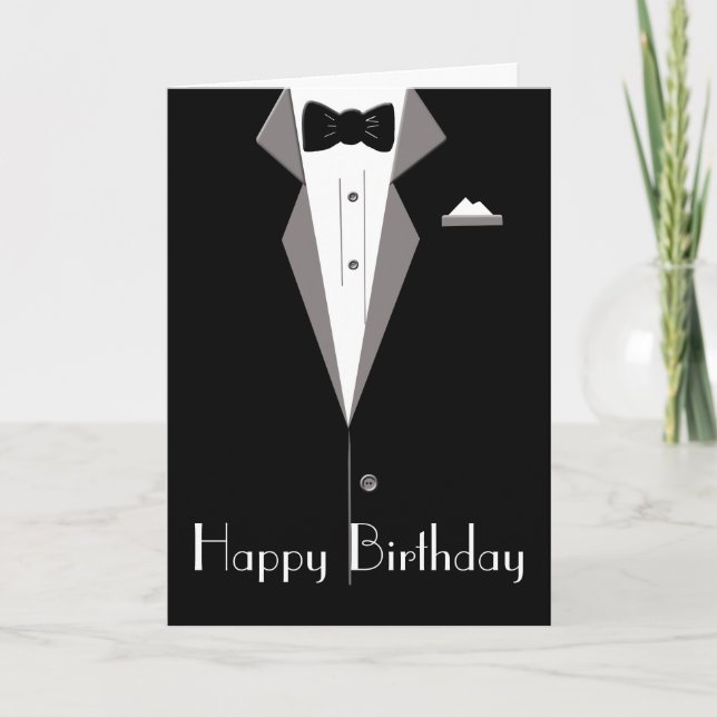 Tuxedo Art Card (Front)