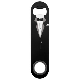 Tuxedo Bottle Opener Bar Key