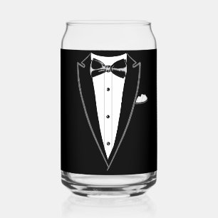 Tuxedo  can glass