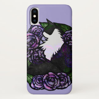 Tuxedo Cat Black and white kitty cats Case-Mate iPhone Case