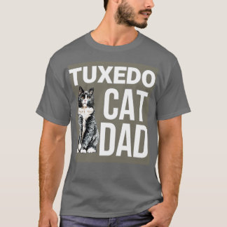 TUXEDO CAT DAD  T-Shirt