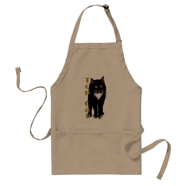Tuxedo Cat gifts & greetings Standard Apron (Front)