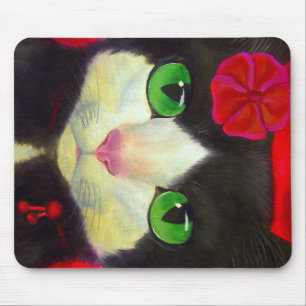 TUXEDO CAT MOUSEPAD