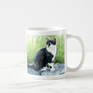 Tuxedo Cat Mug