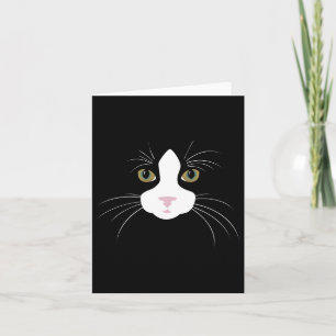 Tuxedo Cat Swea  Card