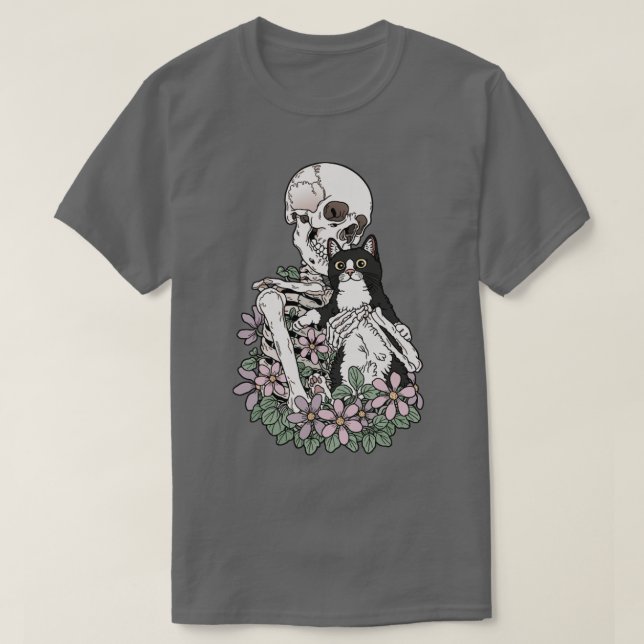 Tuxedo Cat T-Shirt (Design Front)