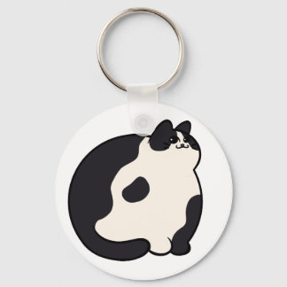 Tuxedo CHONK Keychain