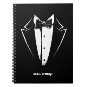 Tuxedo Classic Party Funny Concert Festival Design Notebook