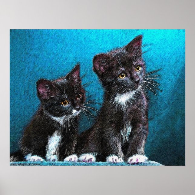 tuxedo kittens poster (Front)