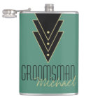 Tuxedo Modern Art Deco Groomsman