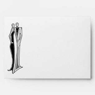 Tuxedo - Personalized 5x7 Envelopes