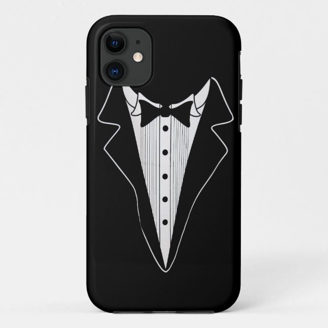 Tuxedo Shirt Case-Mate iPhone Case (Back)