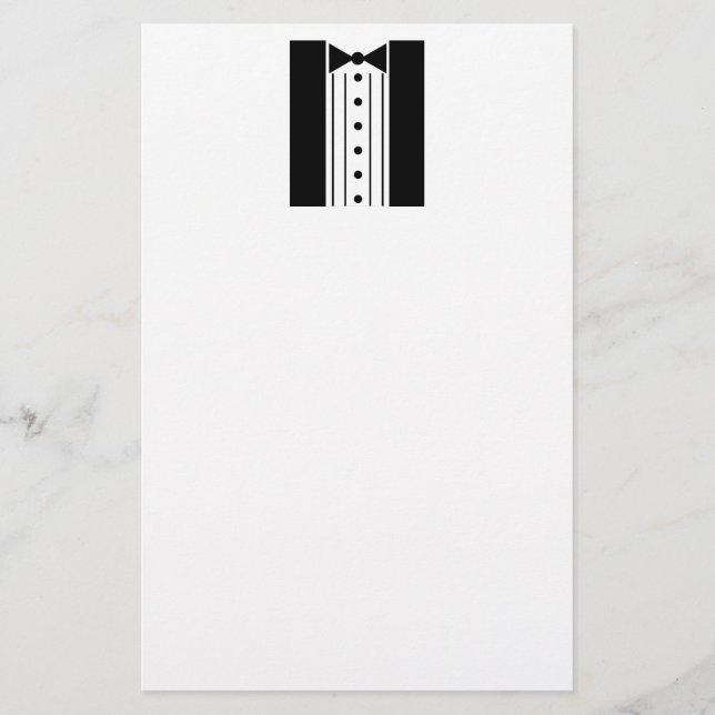 Tuxedo Stationery (Front)