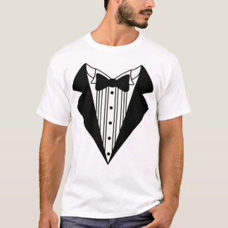 Tuxedo t shirt