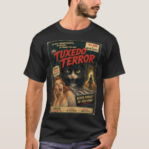 Tuxedo Terror horror movie poster T-Shirt
