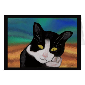 Tuxedo the Cat Cards