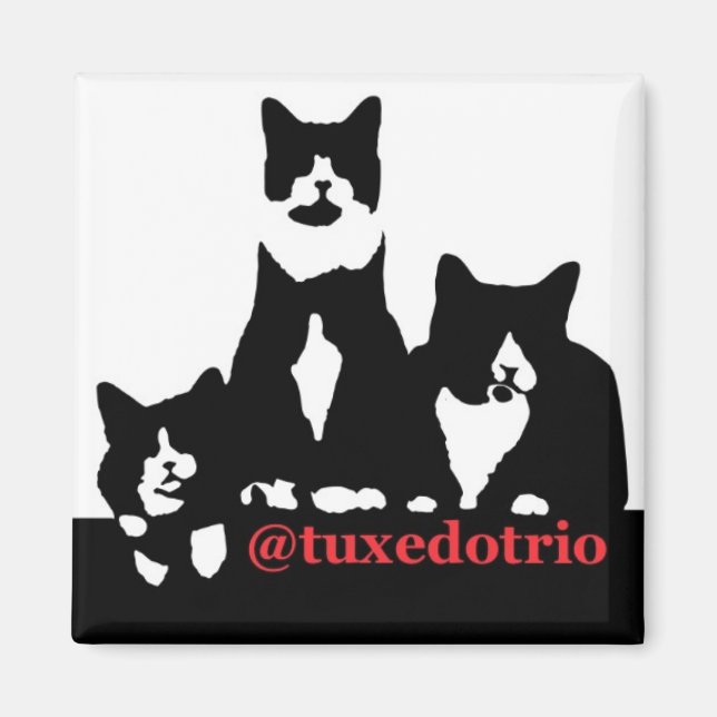 TuxedoTrio Magnet (Front)