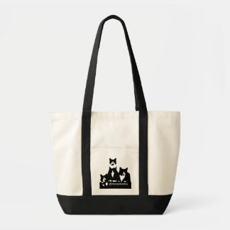 TuxedoTrio Tote Bag