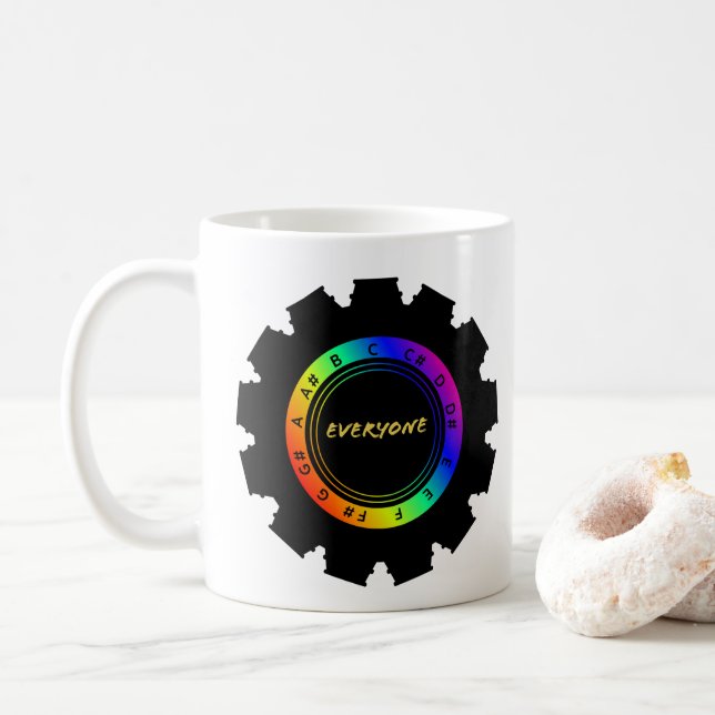 Tuyau Tombo Pitch - Égalité Mug Personnalisé (Avec donut)
