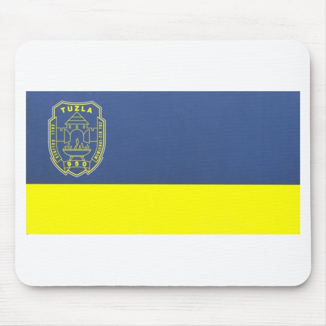 Tuzla Flag Mouse Pad (Front)