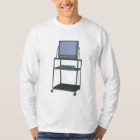 TV and VCR cart Classroom 80s 90s Funny School