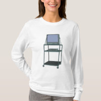 TV and VCR cart Classroom 80s 90s Funny School