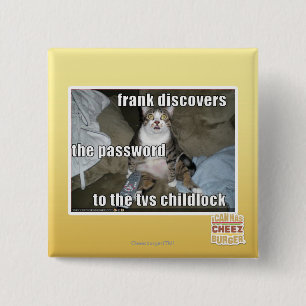 TV Childlock 2 Inch Square Button