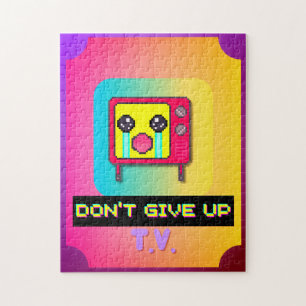 Tv Cry Jigsaw Puzzle