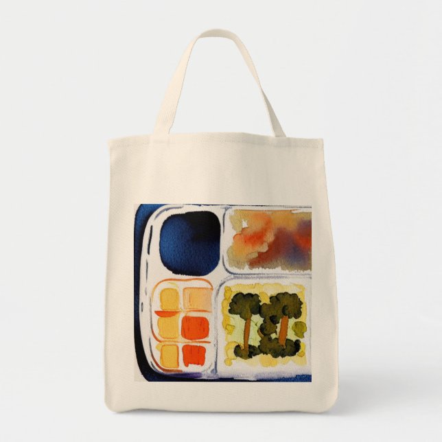 TV Dinner Tote Bag (Front)