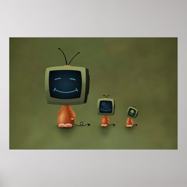 TV Heads Poster (Front)