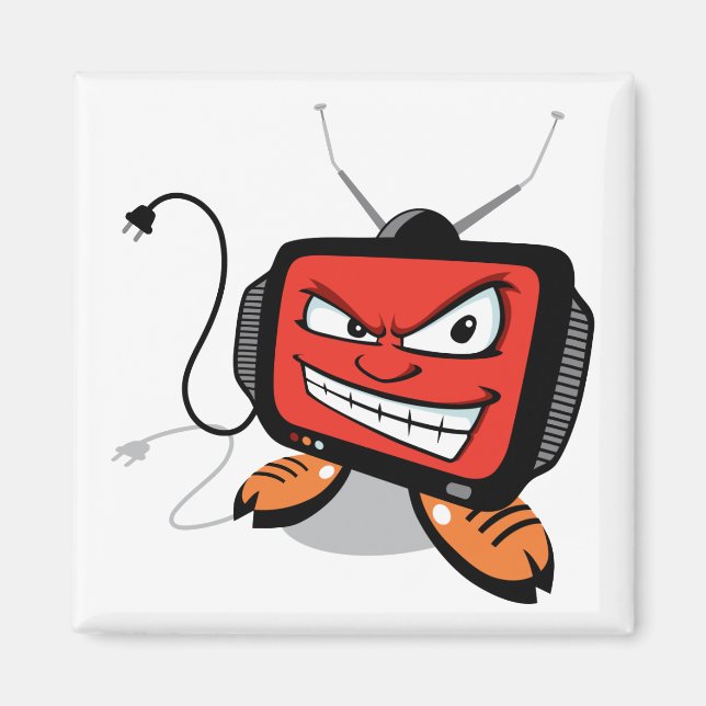 Tv is Evil!! Magnet (Front)