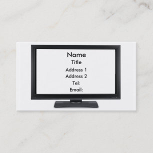 TV Screen-01 Business Card
