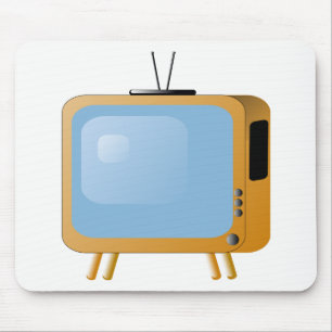 TV Set Mouse Pad